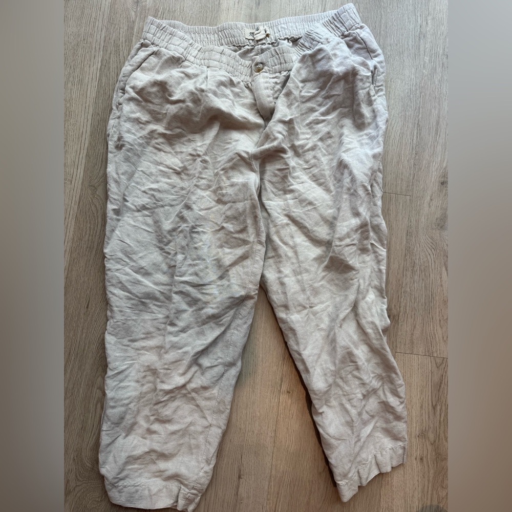 Madewell Men's Cream Chinos